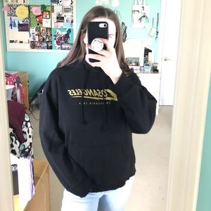 Black Brandy Melville Los Angeles Hoodie